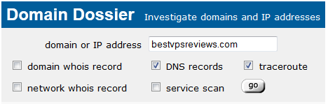 Domain Dossier for Best VPS Reviews